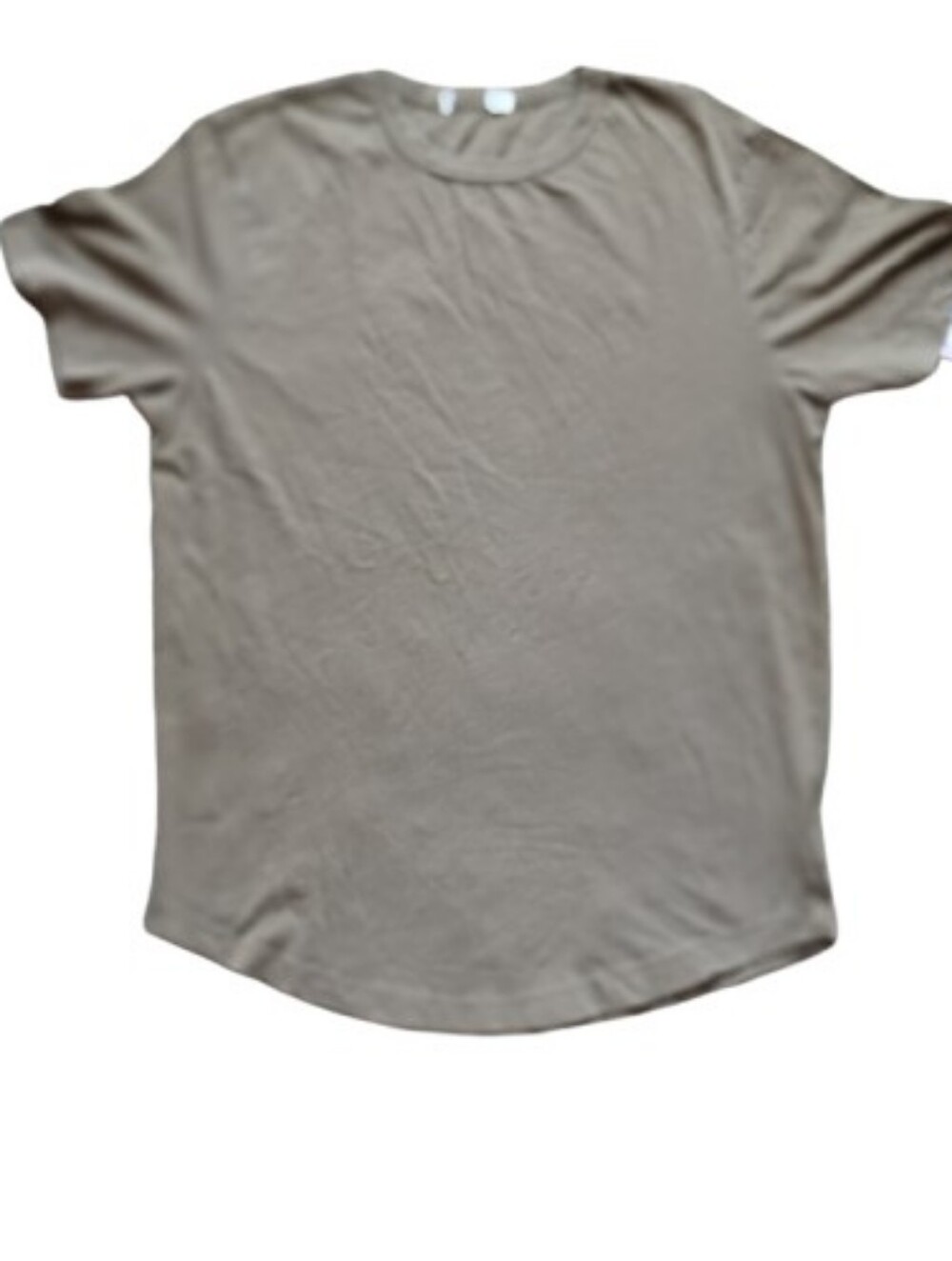New Without Tags Buck Mason Curved Hem Tee Olive Taupe Medium
